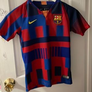 A Barcode soccer jersey